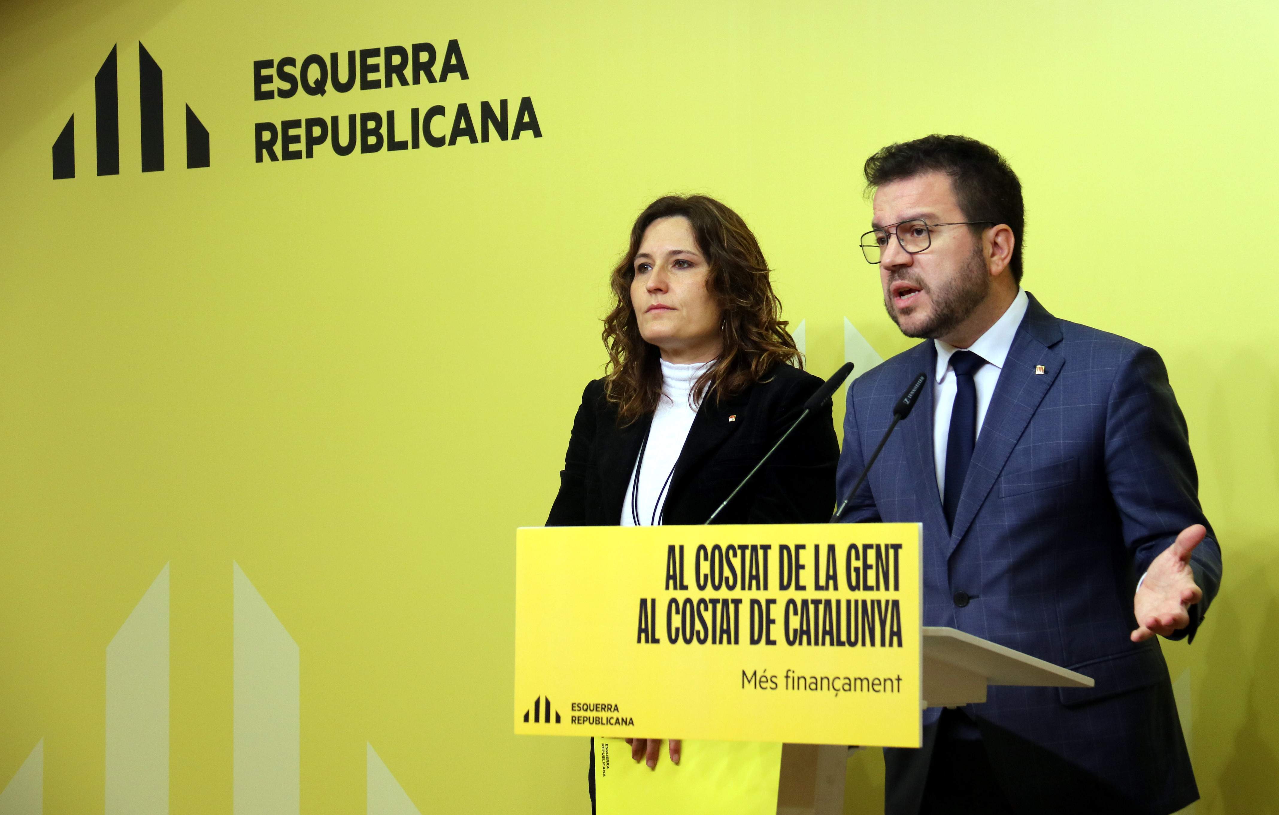 ERC tacha de "estrafalaria" la propuesta de financiación de Junts: "La han improvisado"