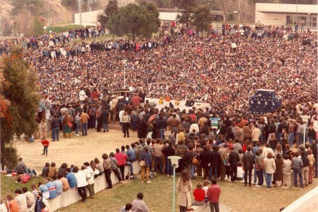 1985 concert Lluís Llach UAB