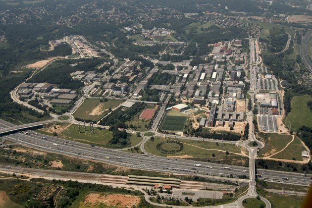 UAB 2018 vista aérea campus Bellaterra