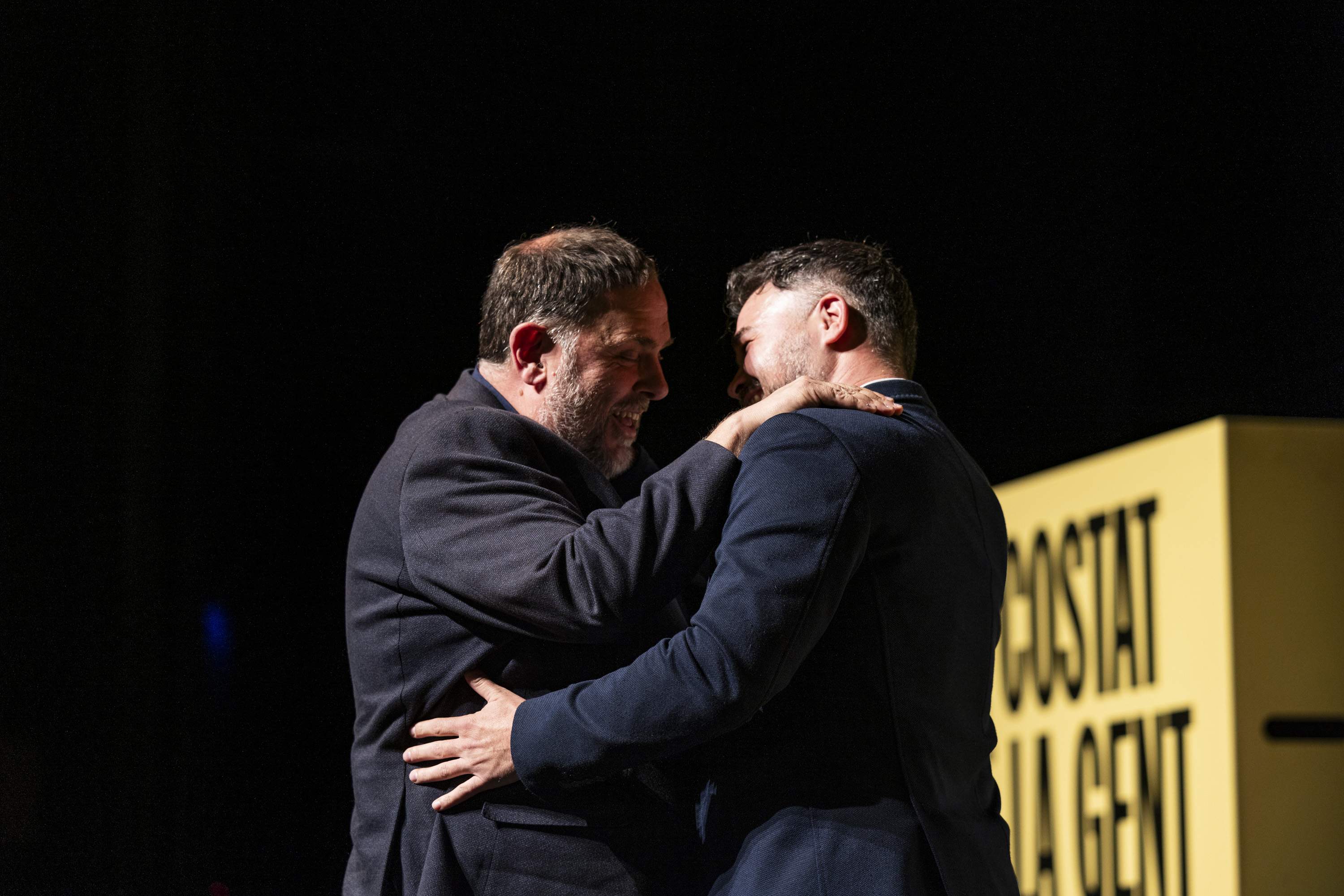 Junqueras manté la confiança en Rufián però recorda: "La militància decideix el candidat"