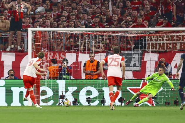 Kane gol penalti Bayern Real Madrid / Foto: EFE Kane gol penalti Bayern Real Madrid / Foto: EFE