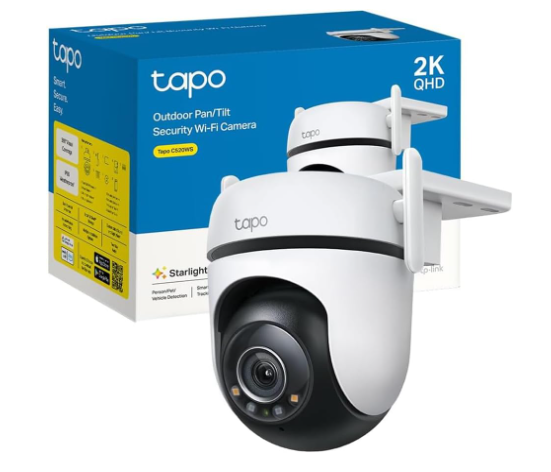 Aquesta càmera de vigilància Tapo per a exterior de 360 graus, visió nocturna i sirena està rebaixada a Amazon