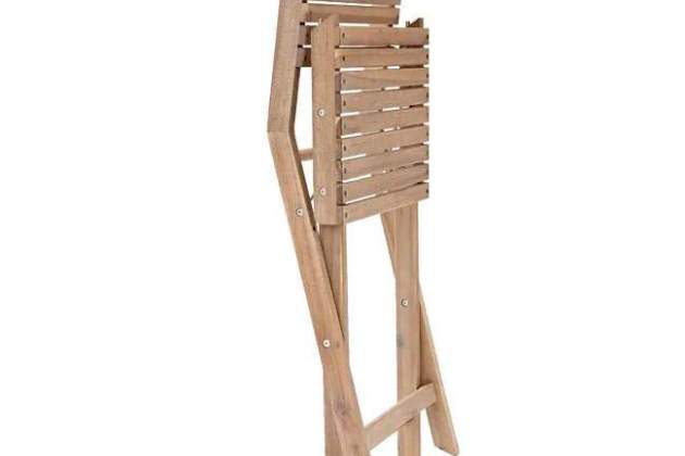 Pack 2 sillas de exterior de madera Solís NATERIAL