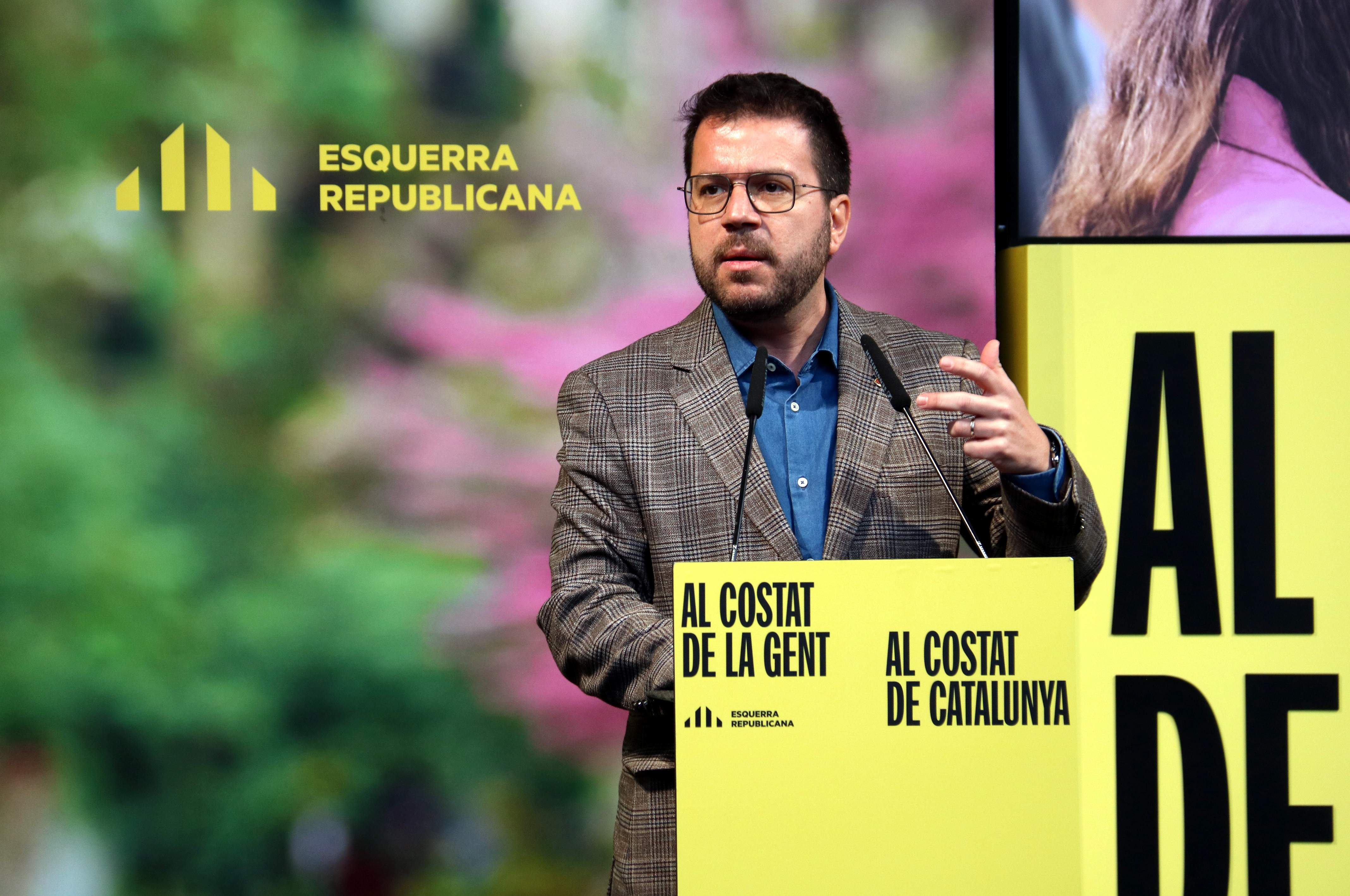 Aragonès augura un pacto de PSC y Junts post 12-M: "Hacen ver que se pelean, pero se pondrán de acuerdo"