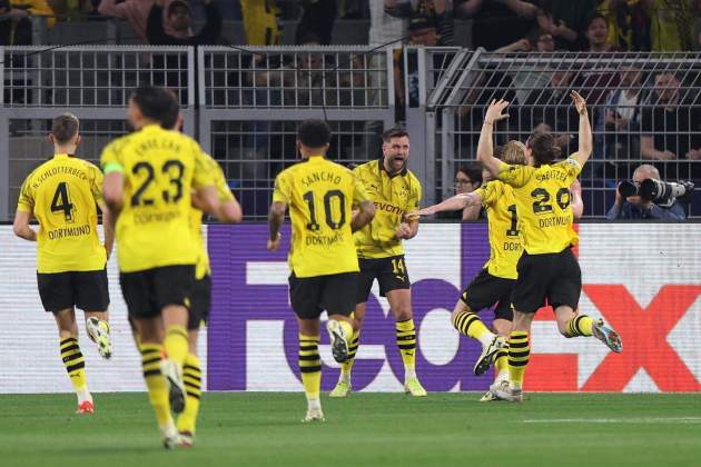 Borussia Dortmund celebración gol / Foto: EFE Borussia Dortmund celebración gol / Foto: EFE