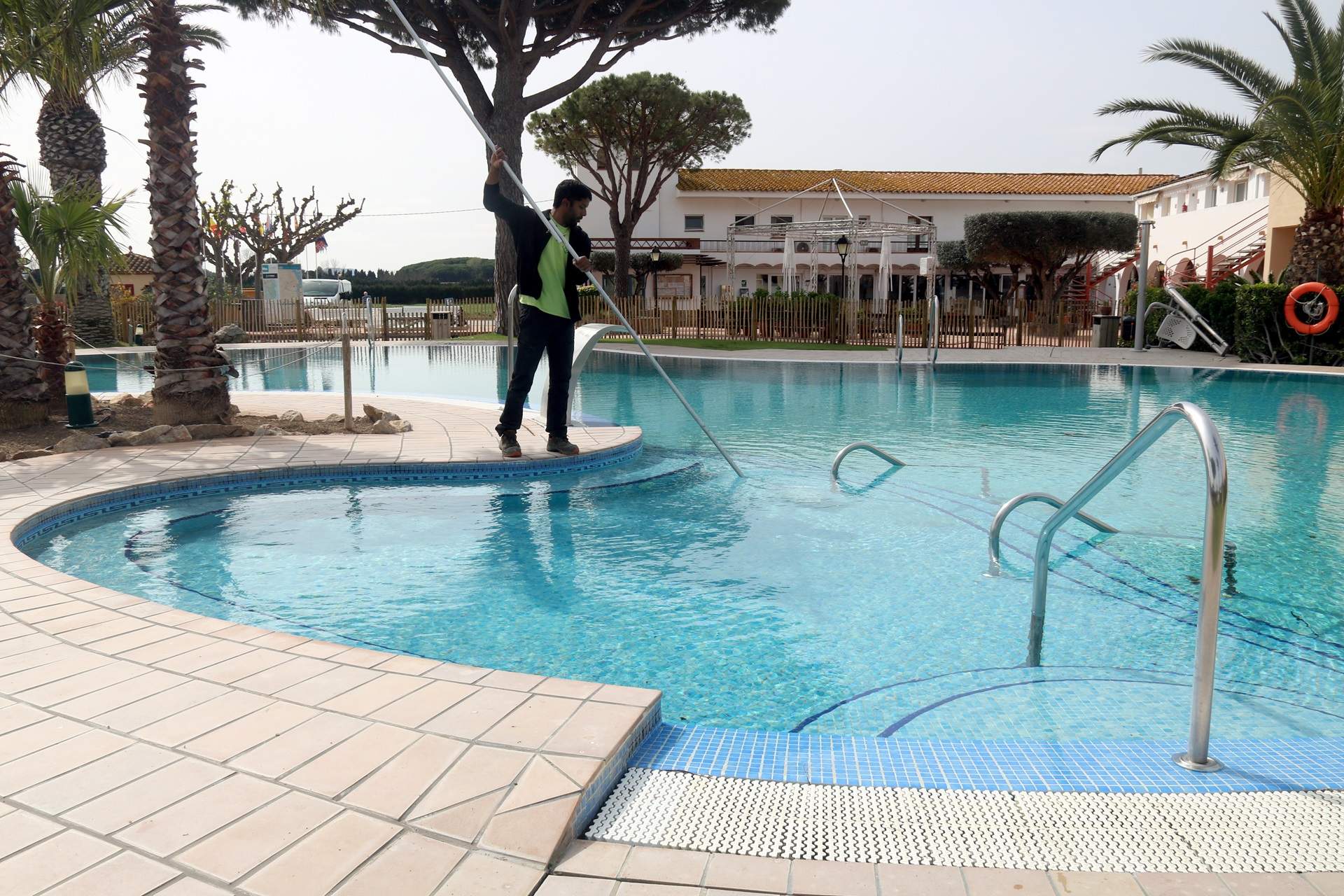 piscina d'un camping