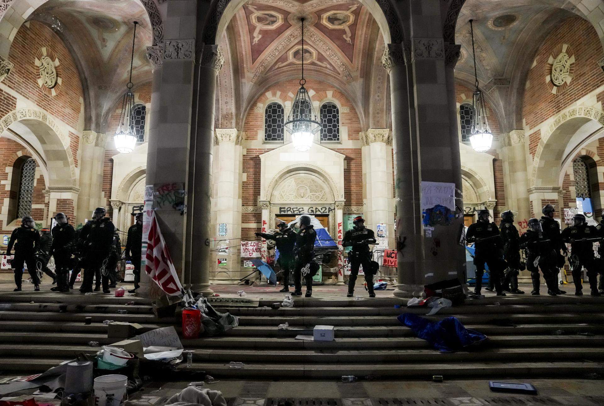 Joe Biden rompe el silencio con las protestas universitarias propalestinas