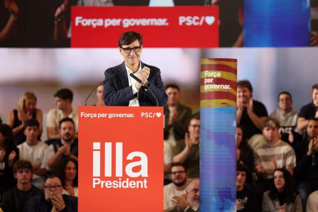 Salvador Illa PSC miting Sant Boi / Montse Giralt Salvador Illa PSC miting Sant Boi / Montse Giralt