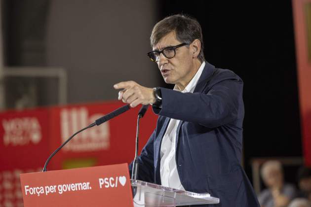 20240502 ACTE PSC SANT BOI PEDRO SANCHEZ SALVADOR ILLA / Foto: Montse Giralt 20240502 ACTE PSC SANT BOI PEDRO SANCHEZ SALVADOR ILLA / Foto: Montse Giralt