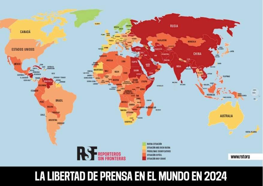 ranking RSF 2024 ranking RSF 2024
