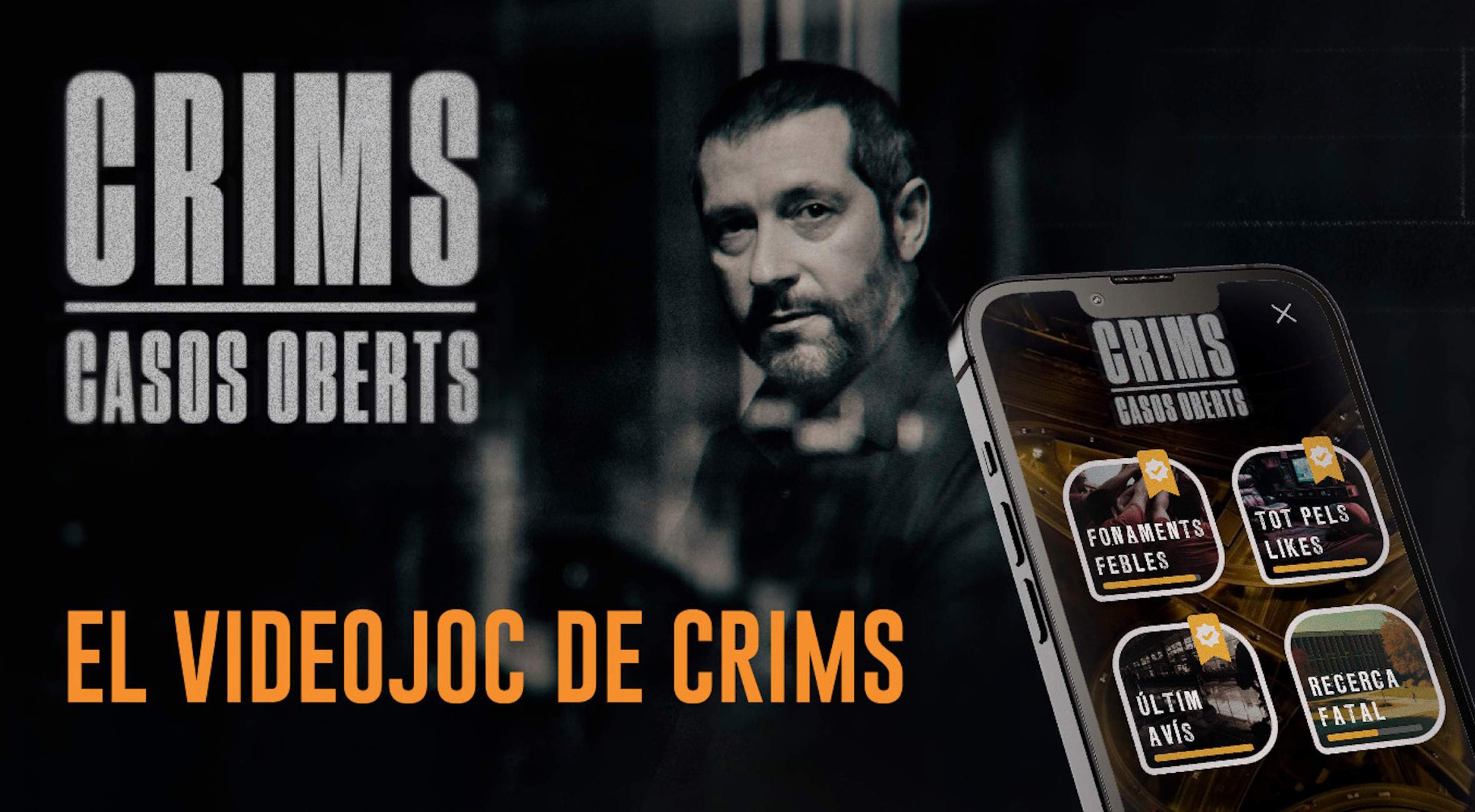 El videojoc de 'Crims' s'estrena a 3Cat amb una desena de casos ficticis per resoldre