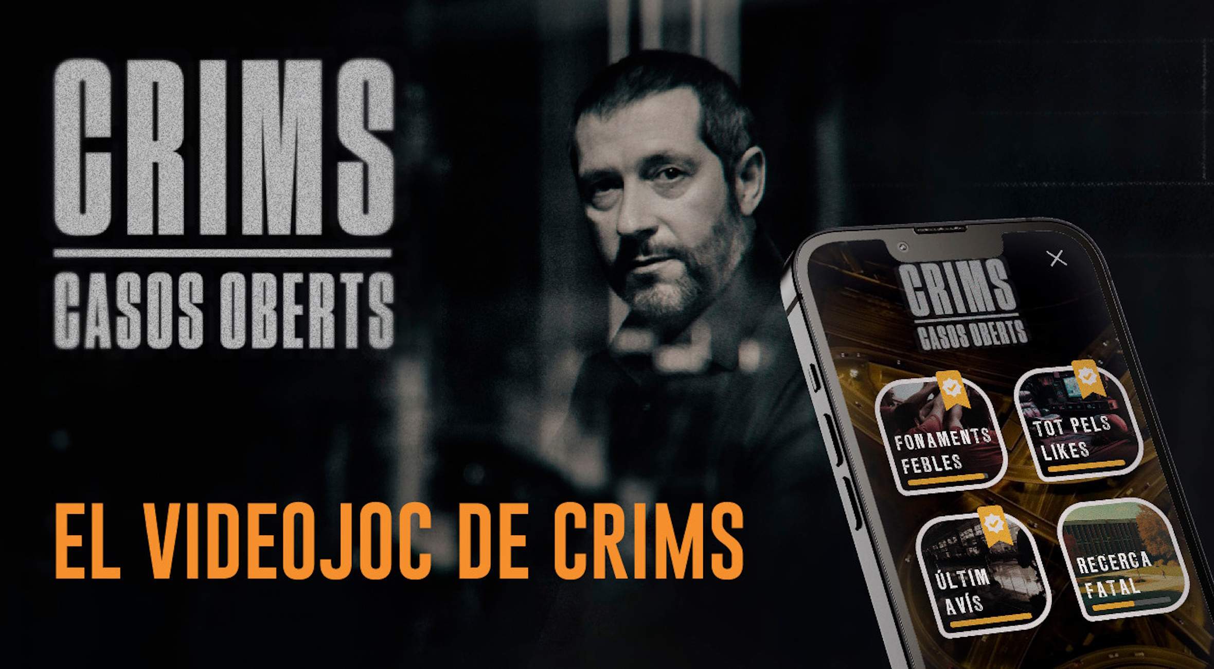 El videojuego de 'Crims' se estrena en 3Cat con una decena de casos ficticios por resolver