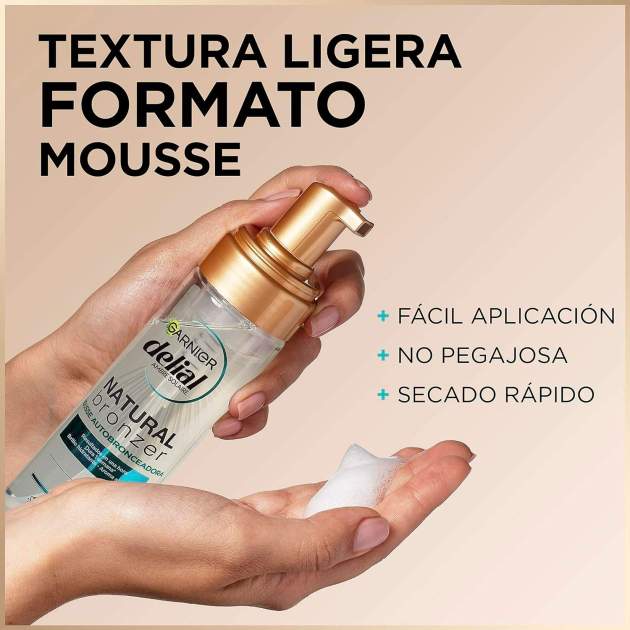 Mousse autobronceadora Garnier Delial Mousse autobronceadora Garnier Delial