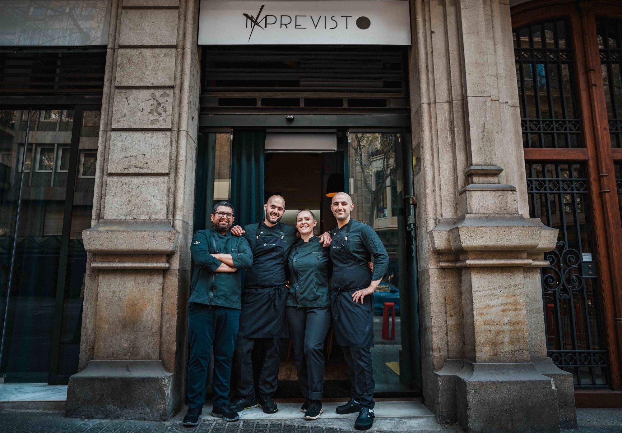 Equip del restaurant Imprevisto