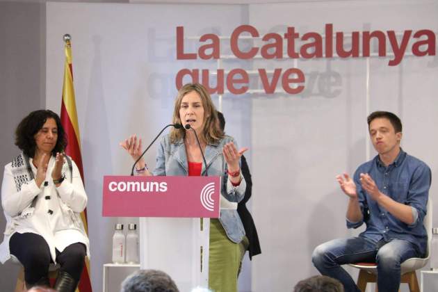 Jessica Albiach Comuns acto campaña / ACN Jessica Albiach Comuns acto campaña / ACN