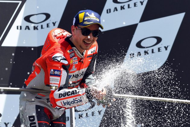 Jorge Lorenzo Victoria Ducati Moto GP EFE Jorge Lorenzo Victoria Ducati Moto GP EFE