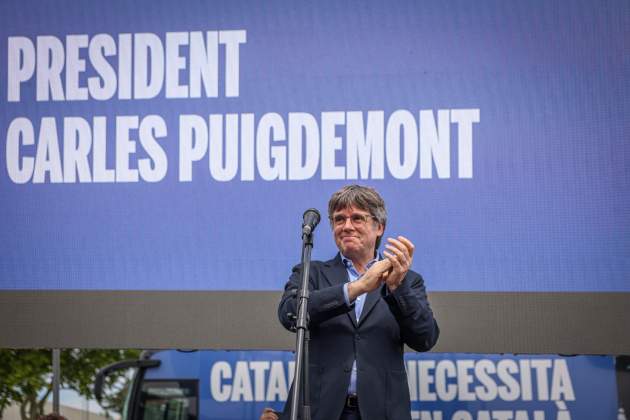Carles Puigdemont Junts Argelers / Montse Giralt