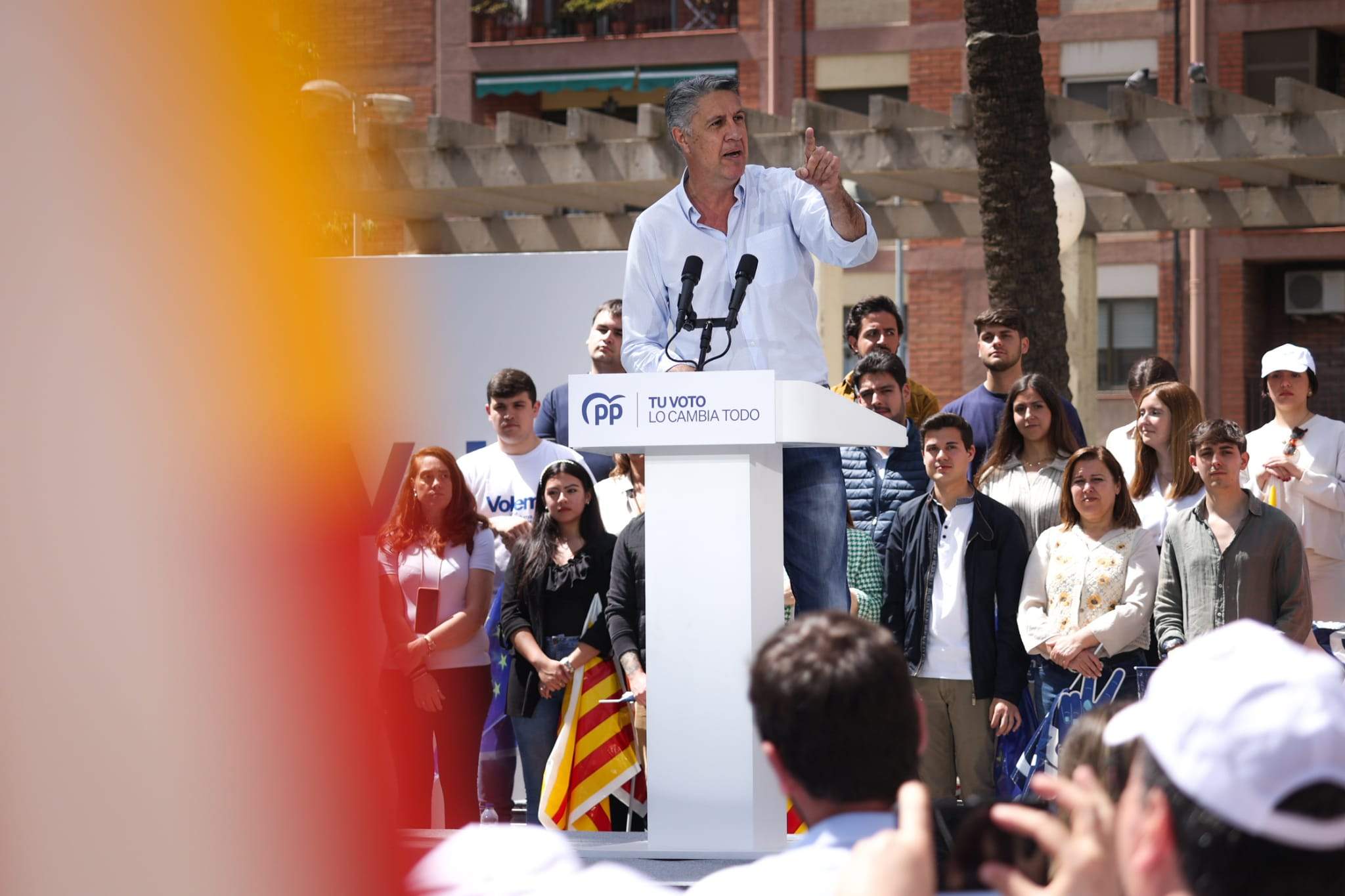 Albiol antitaurino: Badalona rechaza la instalación de una plaza de toros portátil