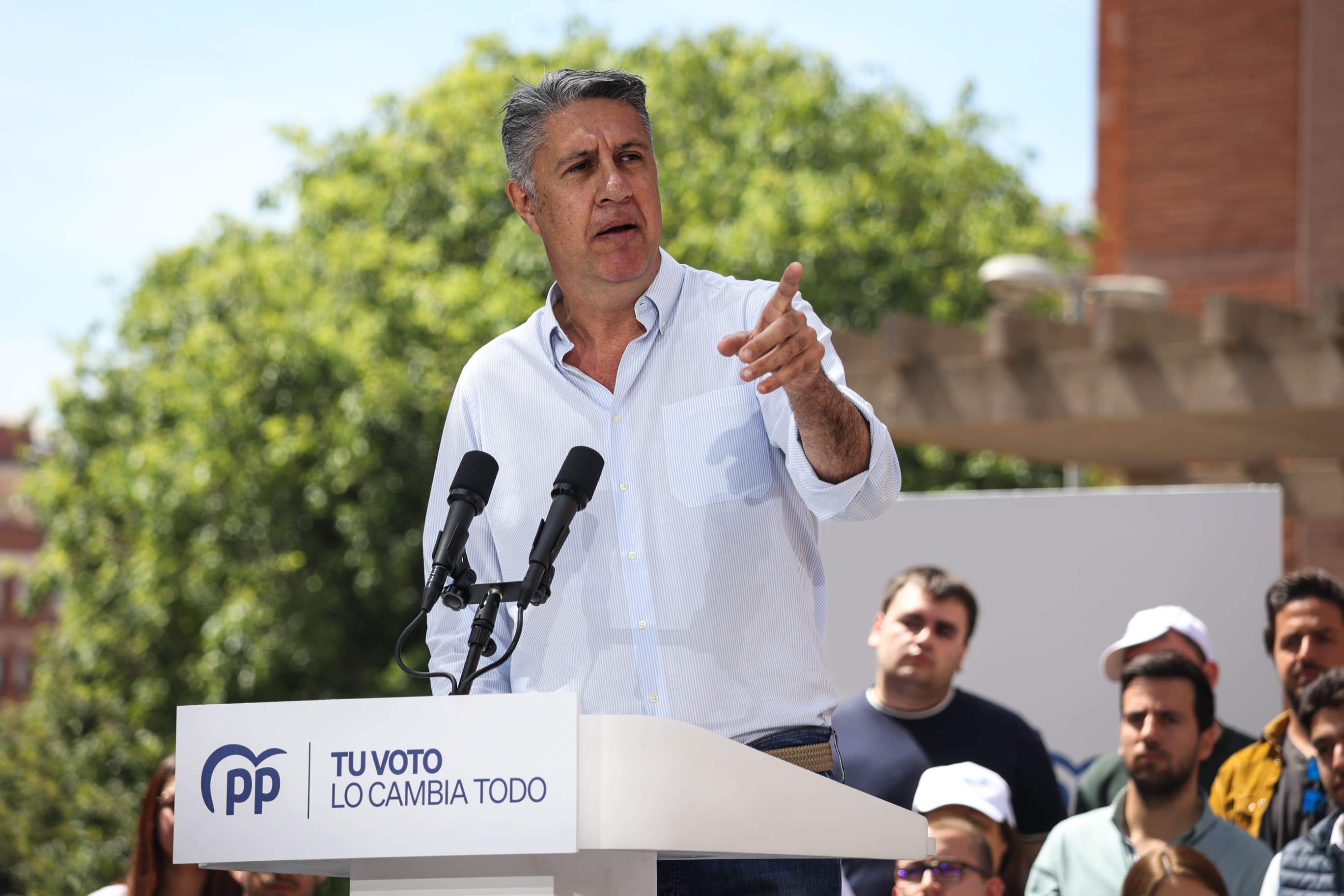 Xavier García Albiol en un acte del PP a Badalona / Miquel Muñoz