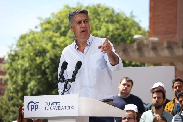 Xavier García Albiol en un acte del PP a Badalona / Miquel Muñoz