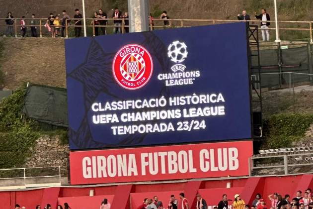Girona Clasificación Champions League / Foto: @GironaFC Girona Clasificación Champions League / Foto: @GironaFC