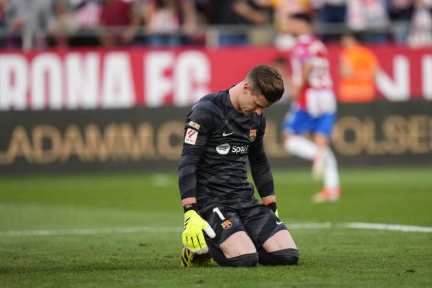 Marc Ter Stegen Barça decepcionado / Foto: EFE