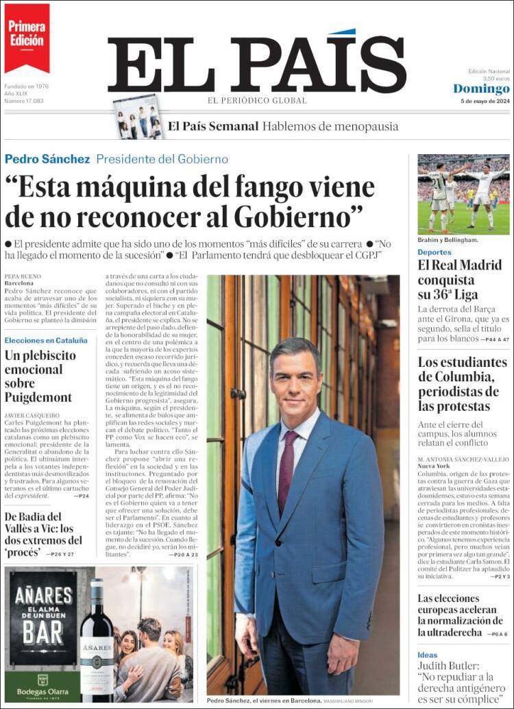 'El País' 5 'El País' 5