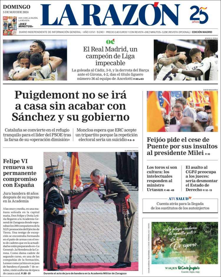'La Razón' 5 'La Razón' 5