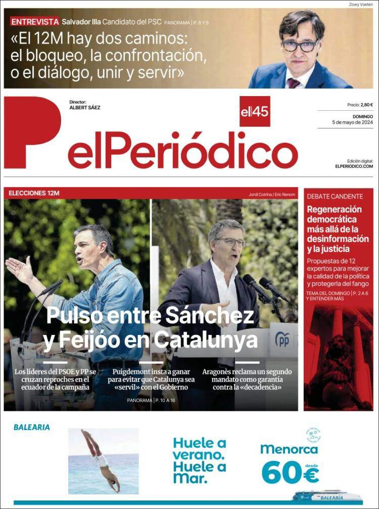 'El Periódico' 5 CAST