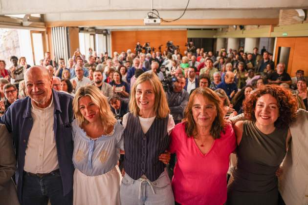 Miting Sumar, Yolanda Díaz i Jessica Albiach. Montse Giralt