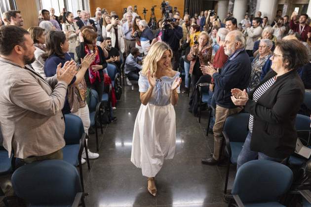 20240505 ACTE COMUNS TARRAGONA JESSICA ALBIACH YOLANDA DÍAZ / Foto: Montse Giralt