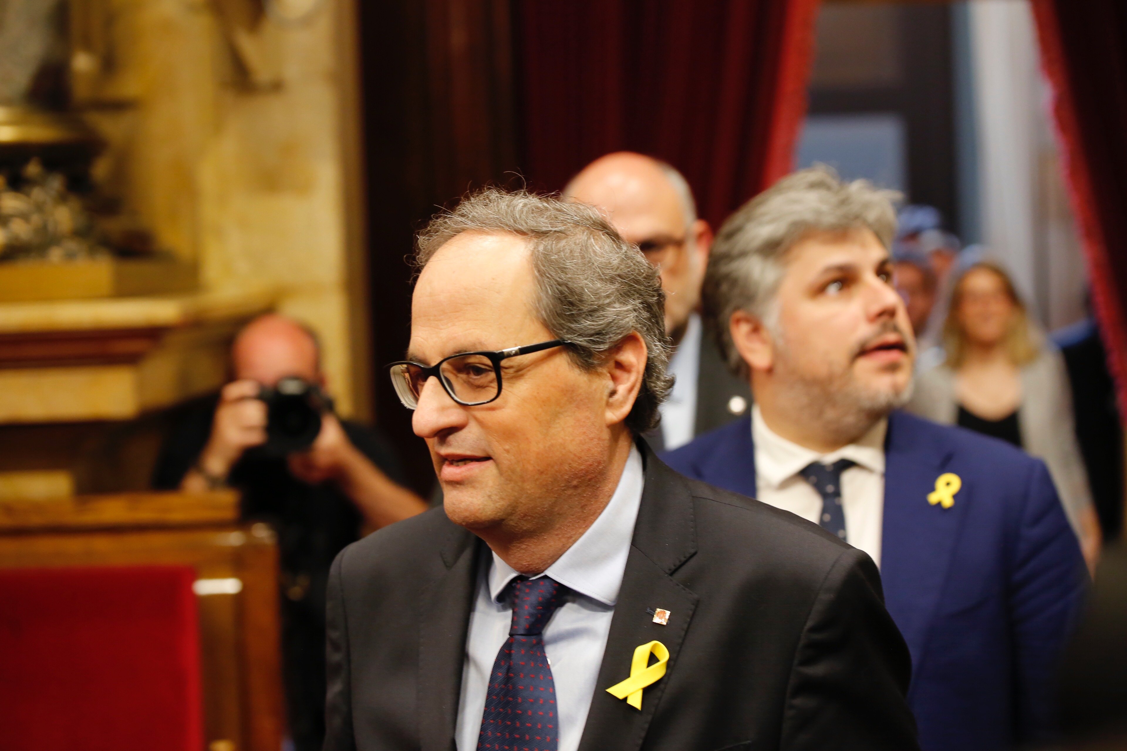 Torra propone acoger a 1.800 refugiados