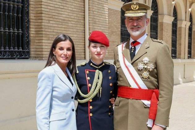 Felipe, Letizia y Leonor