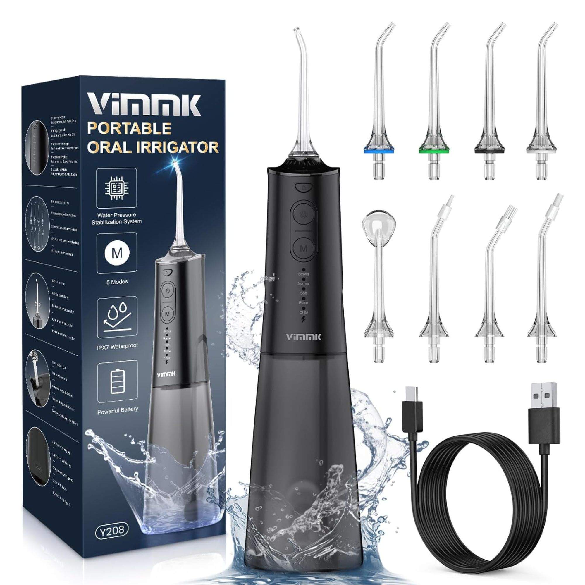 Descubre el secreto de una sonrisa impresionante con el irrigador bucal más vendido en Amazon