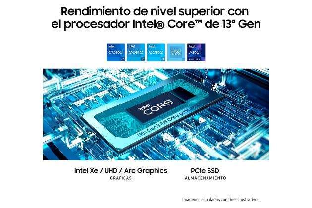 Procesador Intel Core de 13 Gen Procesador Intel Core de 13 Gen