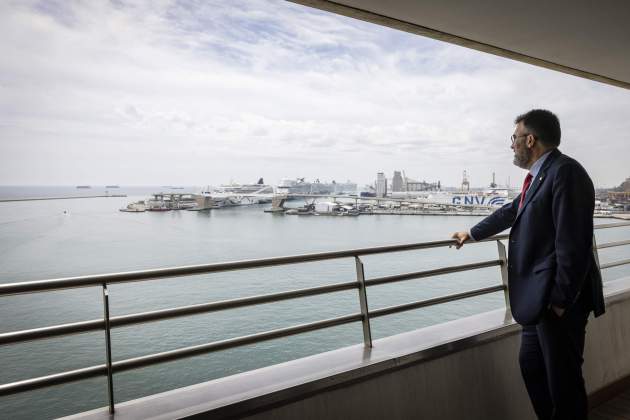Entrevista Lluís Salvador, president Port Barcelona / Foto: Carlos Baglietto