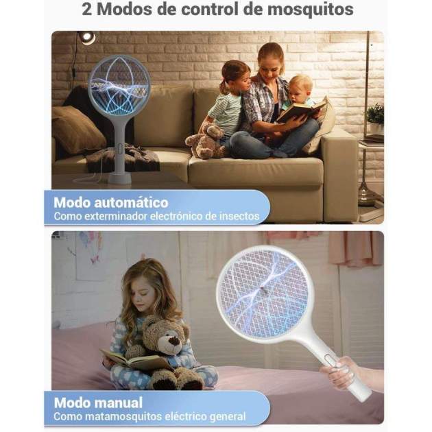 Dos modos de control para mosquitos