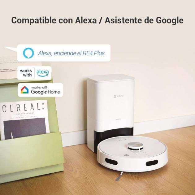 Compatible con Alexa y Google Home