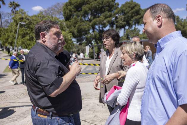 20240507 Acte ERC amb Oriol Junqueras mirador Montjuïc / Foto: Montse Giralt 20240507 Acte ERC amb Oriol Junqueras mirador Montjuïc / Foto: Montse Giralt
