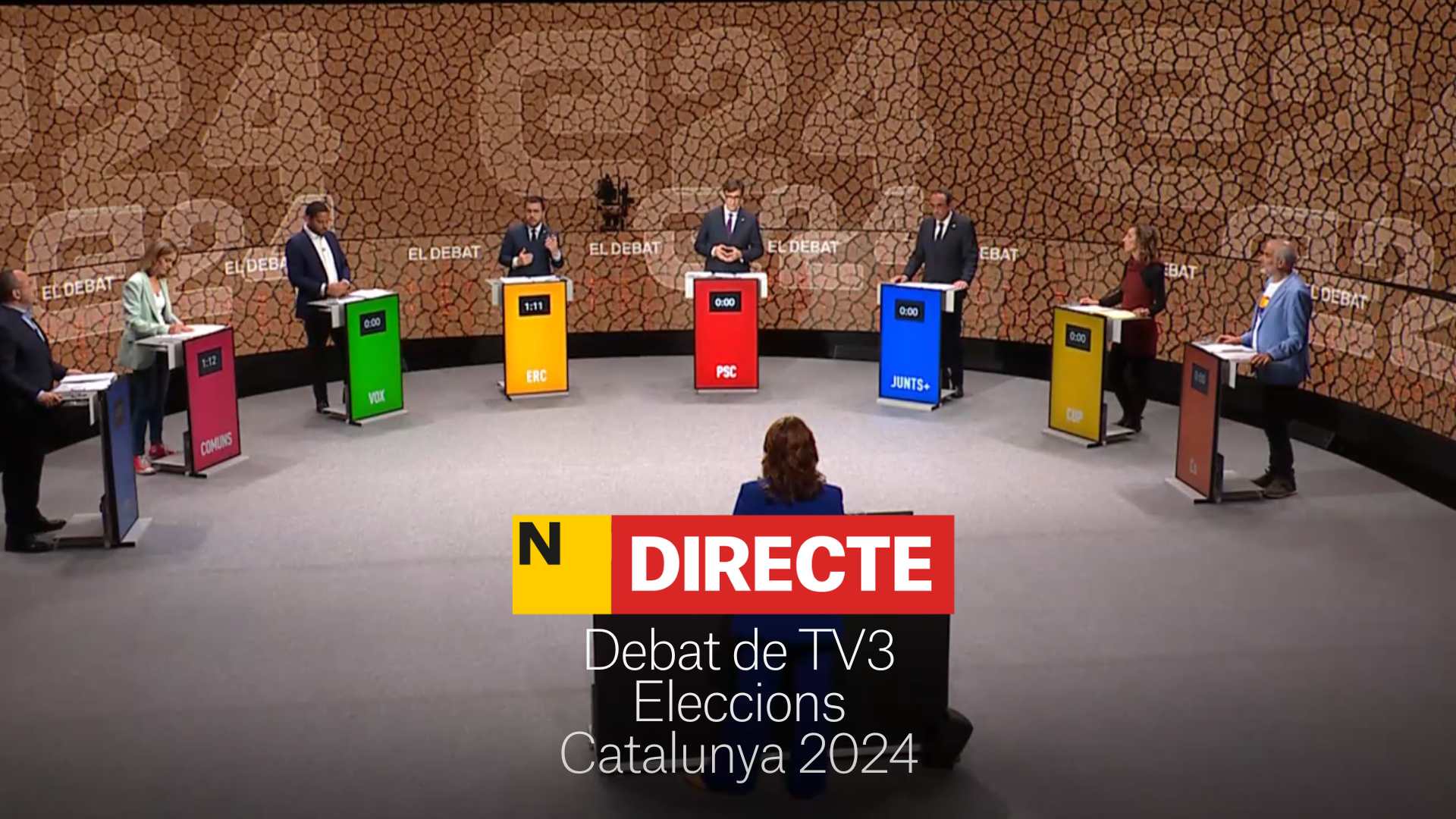 Debate TV3, DIRECTO | Recta final del último debate a las Elecciones de Catalunya 2024