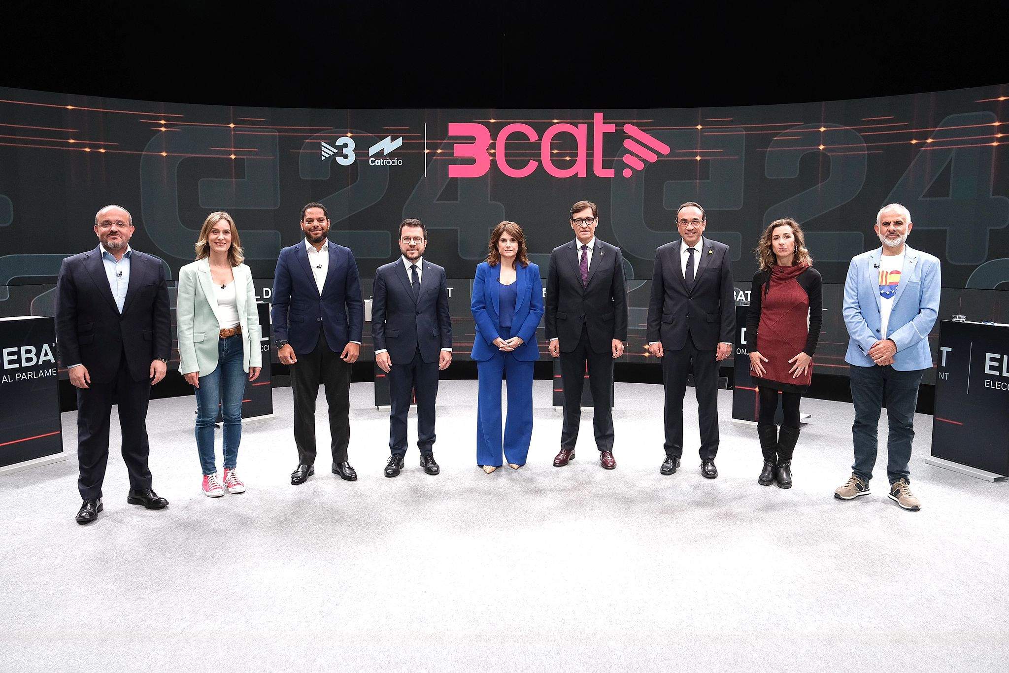 El debat de candidats a TV3 tampoc ventila els dubtes sobre pactes postelectorals