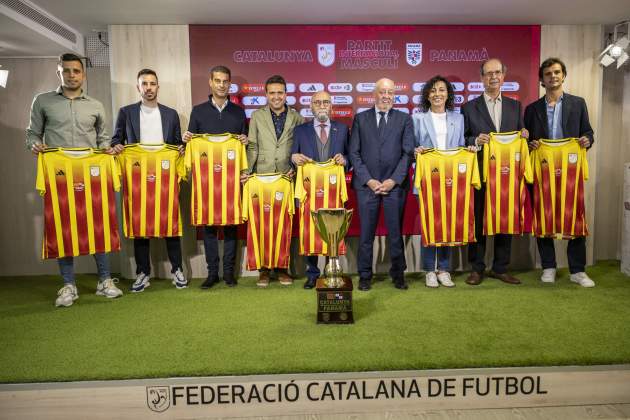 Presentació partit amistós de Catalunya vs Panamà / Foto: Carlos Baglietto