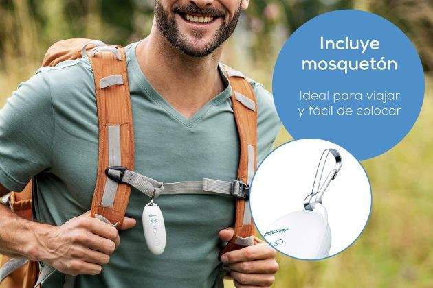 Con mosquetón para llevarlo donde quieras Con mosquetón para llevarlo donde quieras