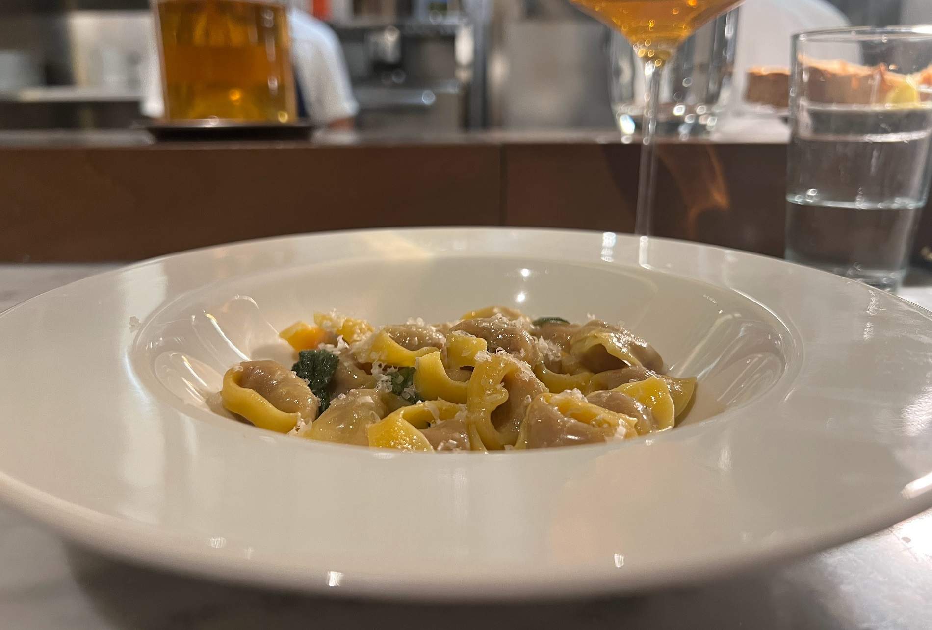 Tortellini amb mantega i sàlvia – Bodega Bonay – Molinero Trias, R