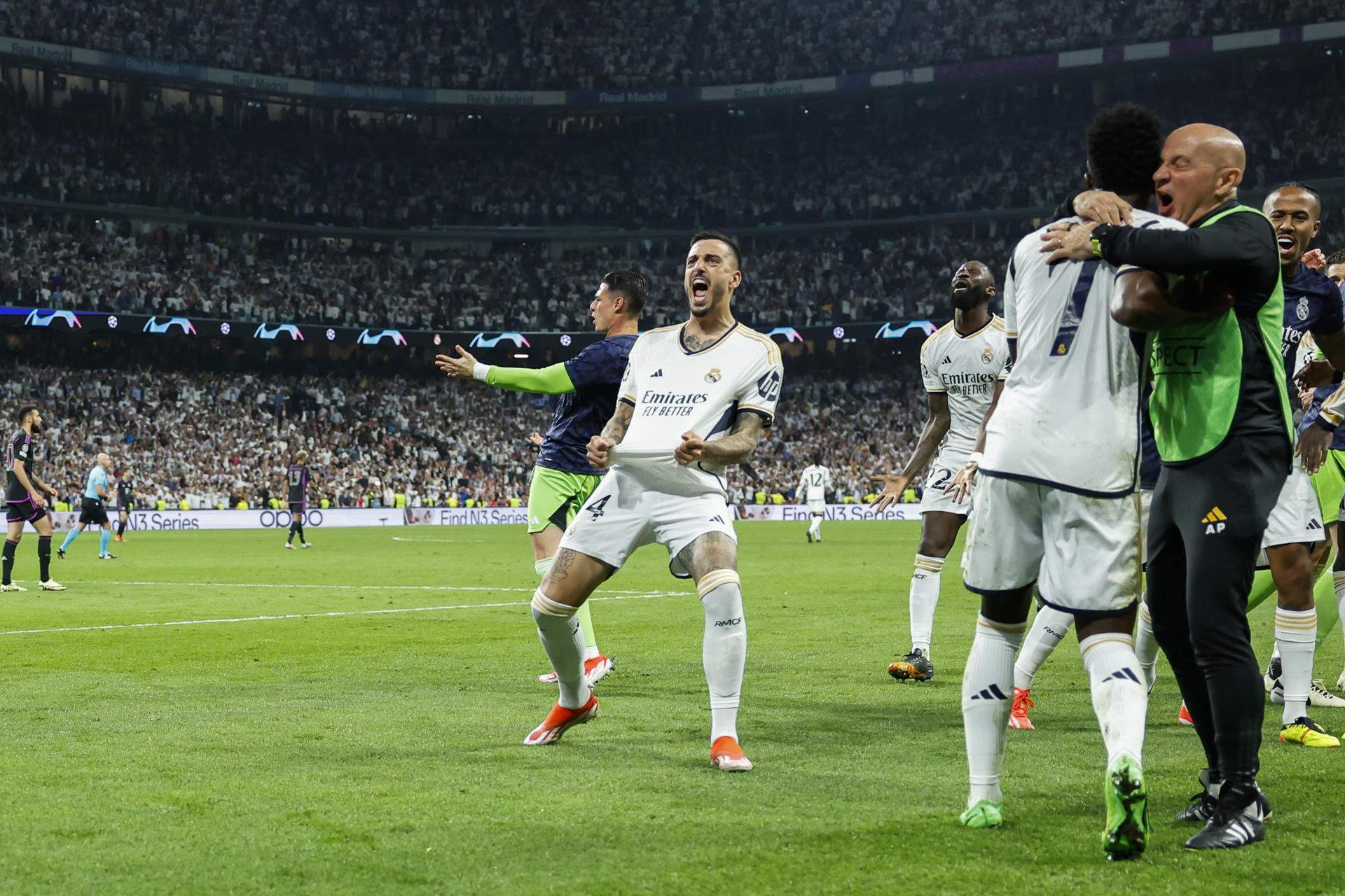 El Reial Madrid es remet a la mística del Bernabéu per deixar el Bayern de Múnic sense Wembley (2-1)