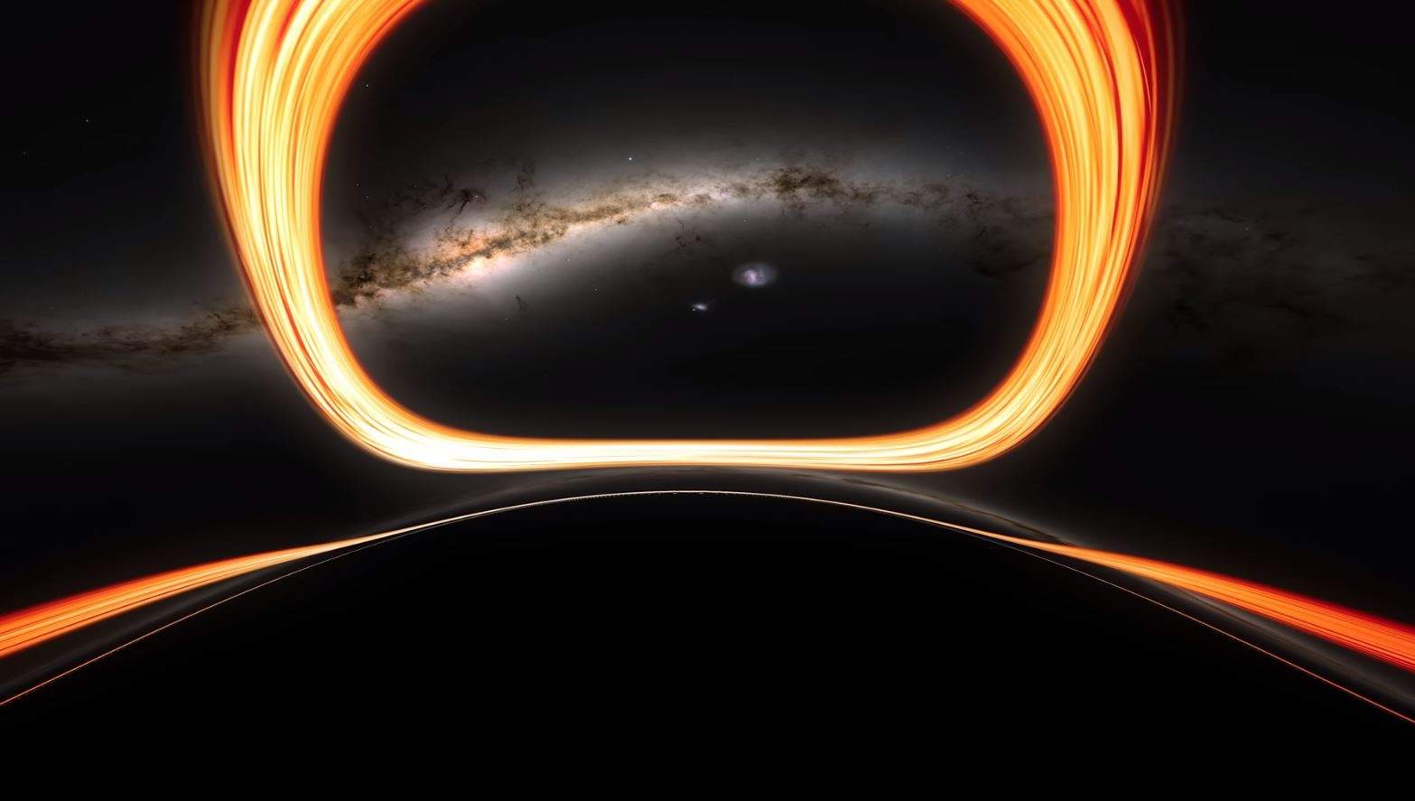 ¿Cómo sería caer en un agujero negro? La NASA te da pistas