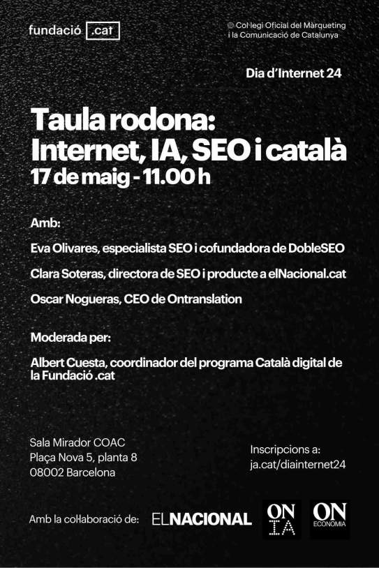 Internet, IA, SEO y catalán