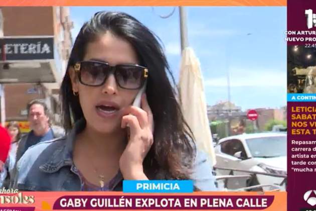 Gabriela Guillén insulto por el calle / Antena 3