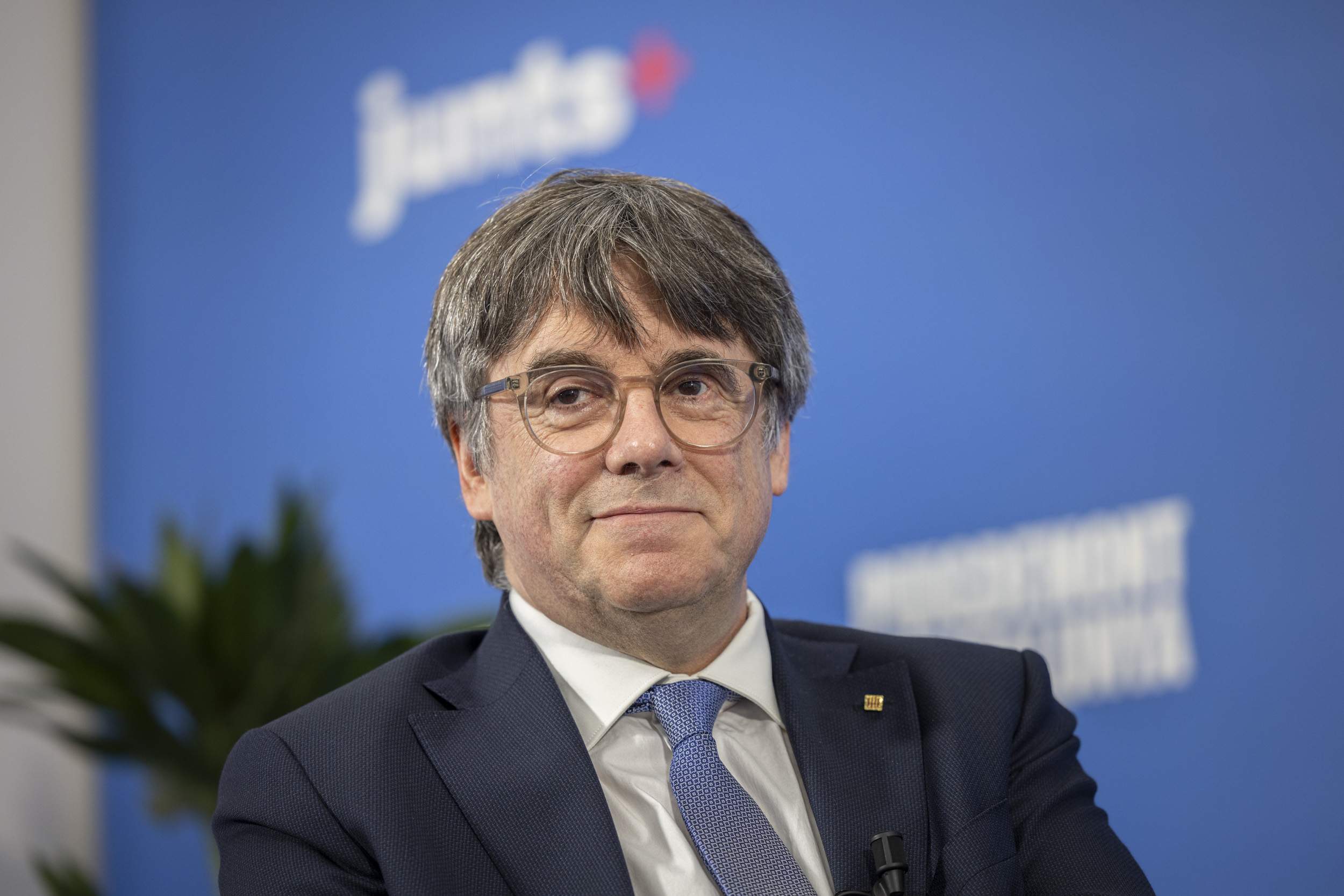 Entrevista Carles Puigdemont a Argelers - Foto: Montse Giralt