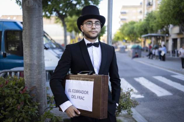 Cobrador del frac miting PSC Vilanova Miquel Muñoz